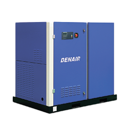 Винтовой компрессор с частотным преобразователем Denair DVA 355