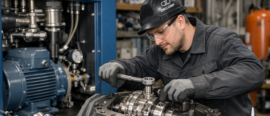 Капитальный ремонт винтового блока