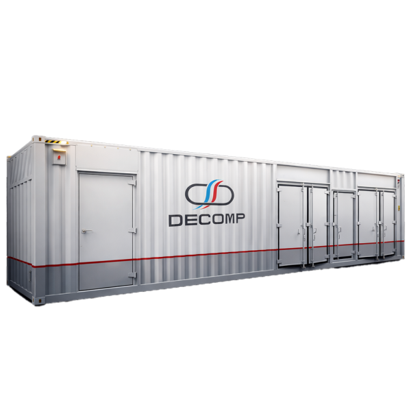 Модульная компрессорная станция на базе 40 HC(HQ) контейнера