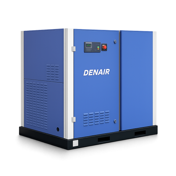 Воздушный компрессор с частотным преобразователем на постоянных магнитах Denair DAV-132(W)+